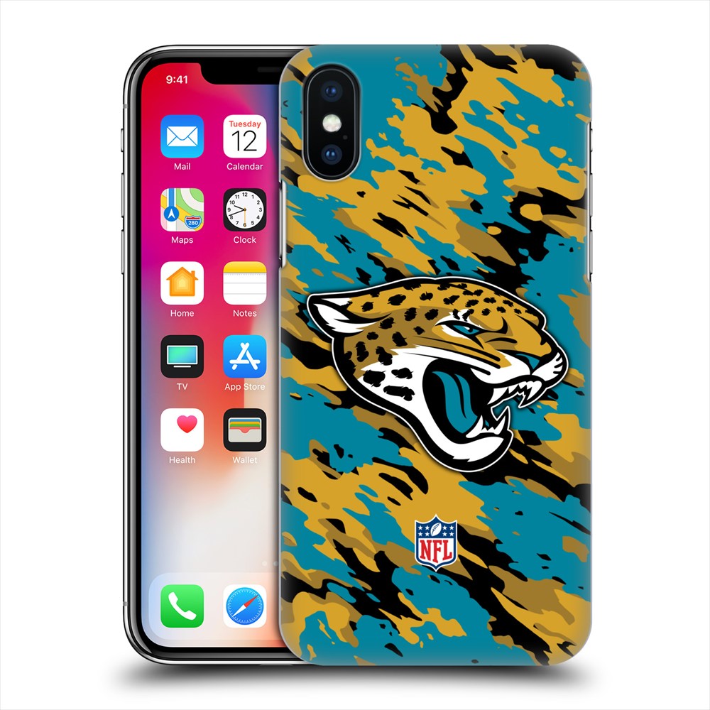 JACKSONVILLE JAGUARS（NFL） ジャクソンビルジャガーズ - Camou ハード case / Apple iPhoneケース 【公式 / オフィシャル】