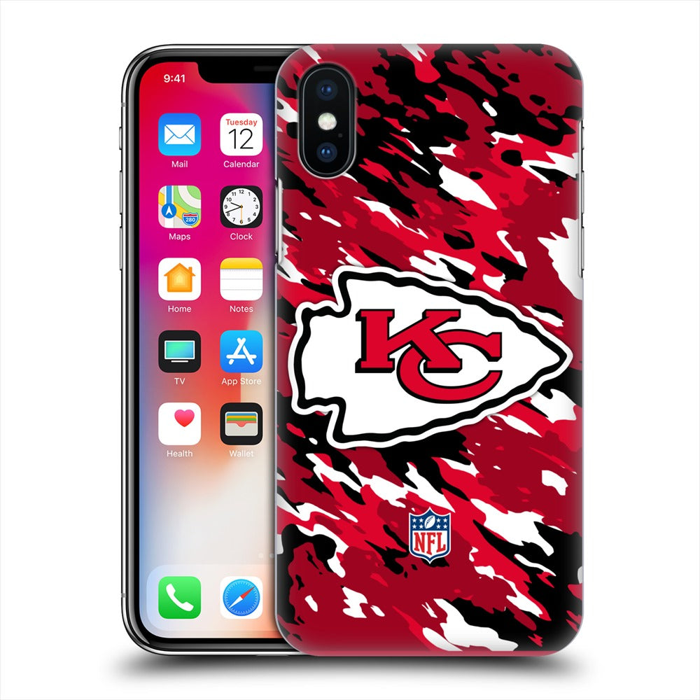 KANSAS CITY CHIEFS（NFL） カンザスシティチーフス - Camou ハード case / Apple iPhoneケース 【公式 / オフィシャル】