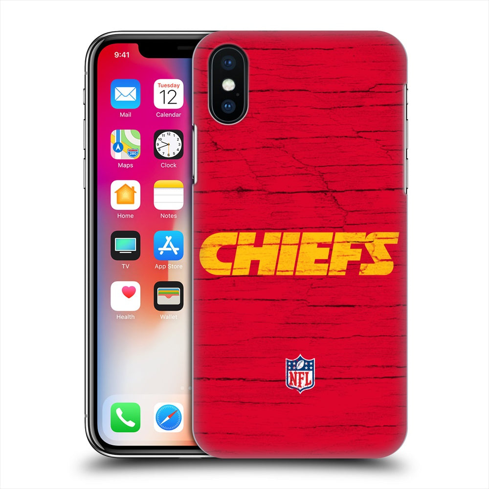 KANSAS CITY CHIEFS（NFL） カンザスシティチーフス - Distressed ハード case / Apple iPhoneケース 【公式 / オフィシャル】