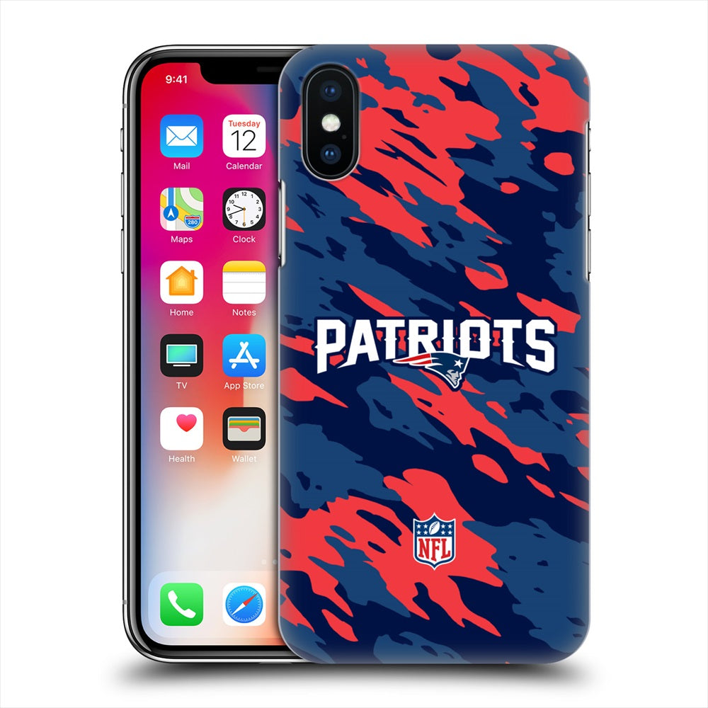 NEW ENGLAND PATRIOTS（NFL） パッツ - Camou ハード case / Apple iPhoneケース 【公式 / オフィシャル】