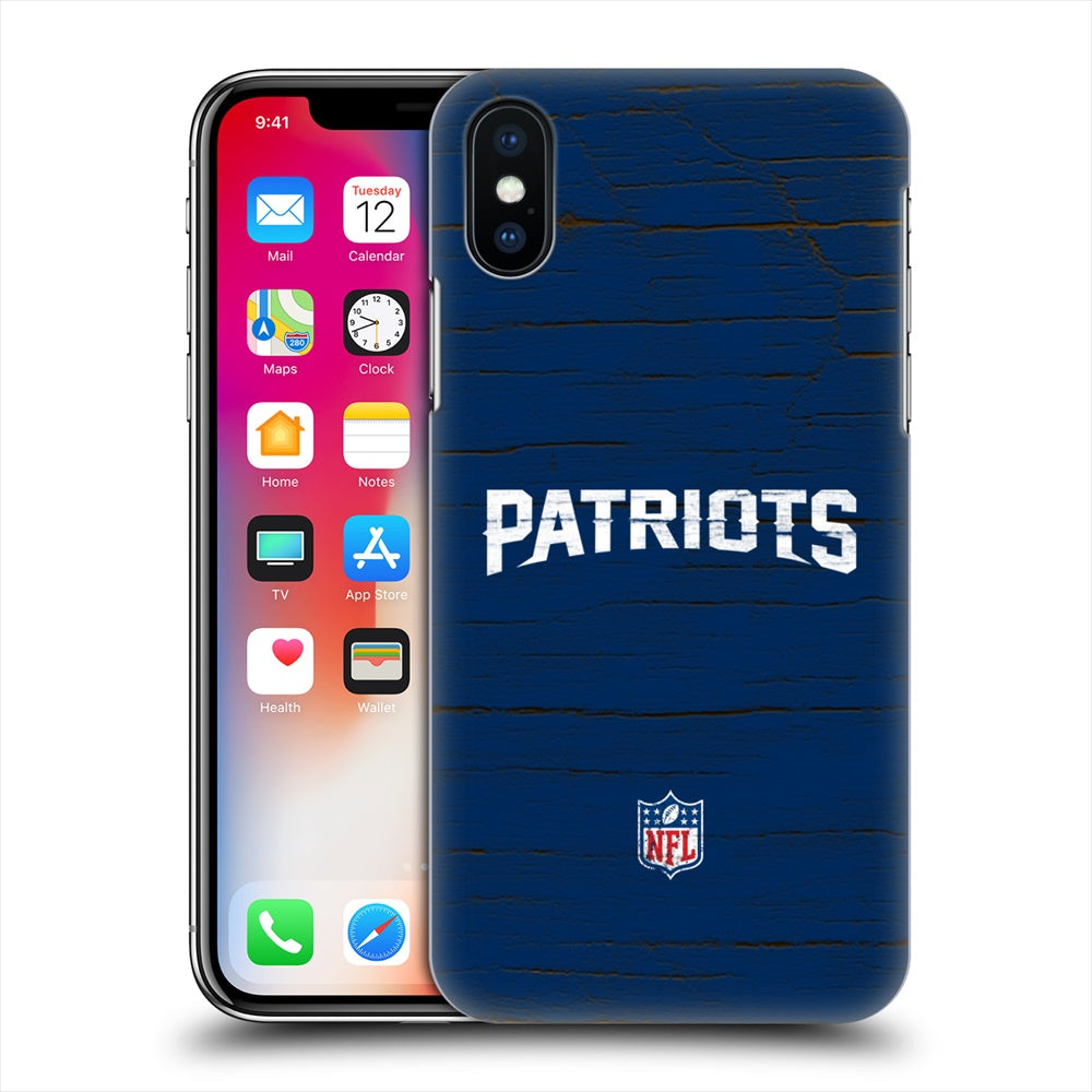 NEW ENGLAND PATRIOTS（NFL） パッツ - Distressed ハード case / Apple iPhoneケース 【公式 / オフィシャル】