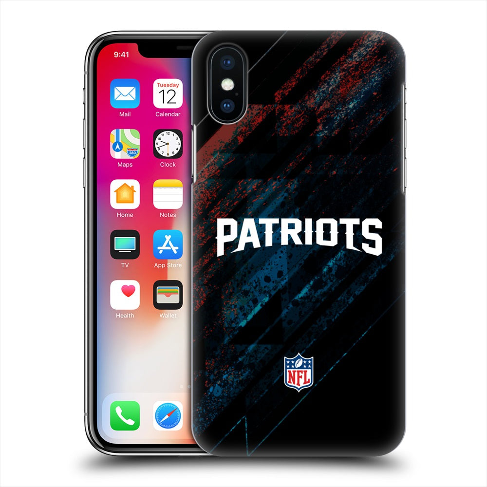 NEW ENGLAND PATRIOTS（NFL） パッツ - Blur ハード case / Apple iPhoneケース 【公式 / オフィシャル】