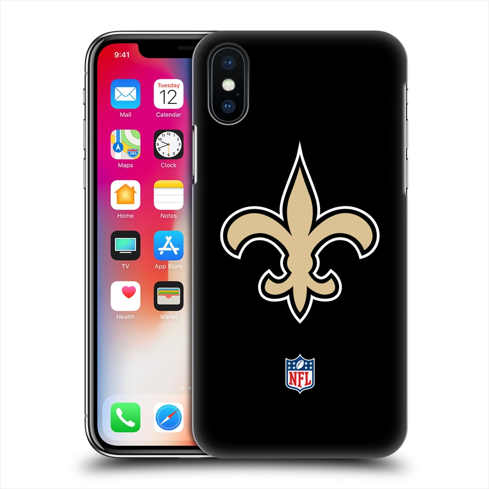 NEW ORLEANS SAINTS（NFL） ニューオーリンズセインツ - Plain ハード case / Apple iPhoneケース 【公式 / オフィシャル】