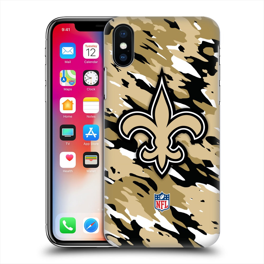 NEW ORLEANS SAINTS（NFL） ニューオーリンズセインツ - Camou ハード case / Apple iPhoneケース 【公式 / オフィシャル】