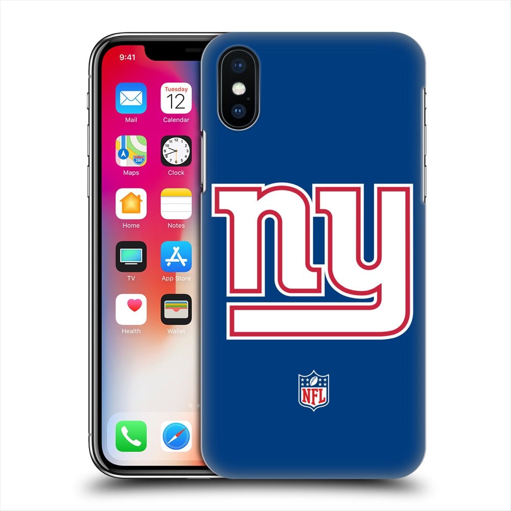 NEW YORK GIANTS（NFL） ニューヨークジャイアンツ - Plain ハード case / Apple iPhoneケース 【公式 / オフィシャル】