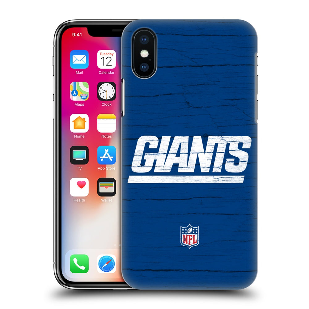 NEW YORK GIANTS（NFL） ニューヨークジャイアンツ - Distressed ハード case / Apple iPhoneケース 【公式 / オフィシャル】