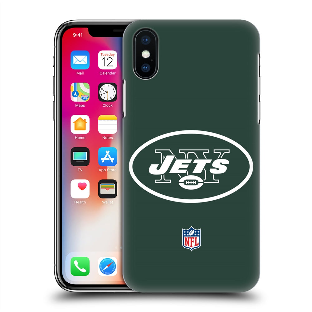 NEW YORK JETS（NFL） ニューヨークジェッツ - Plain ハード case / Apple iPhoneケース 【公式 / オフィシャル】