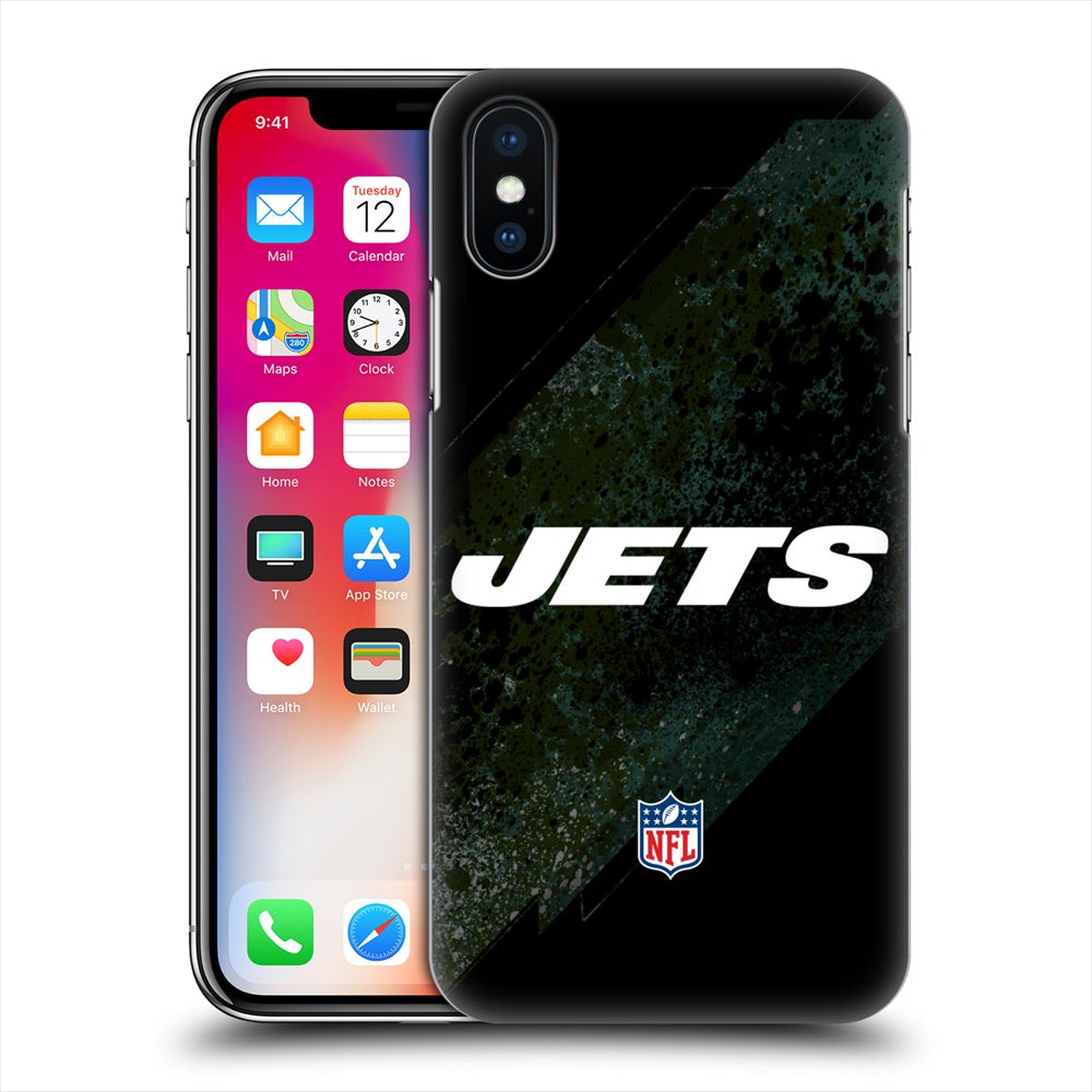 NEW YORK JETS（NFL） ニューヨークジェッツ - Blur ハード case / Apple iPhoneケース 【公式 / オフィシャル】