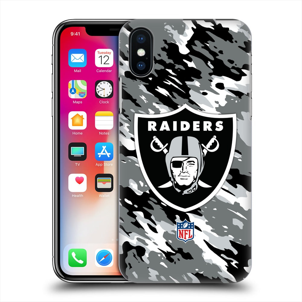 OAKLAND RAIDERS（NFL） オークランドレイダース - Camou ハード case / Apple iPhoneケース 【公式 / オフィシャル】