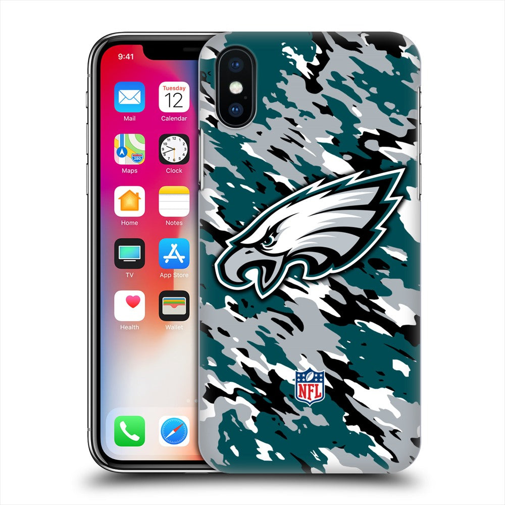 PHILADELPHIA EAGLES（NFL） フィラデルフィアイーグルス - Camou ハード case / Apple iPhoneケース 【公式 / オフィシャル】