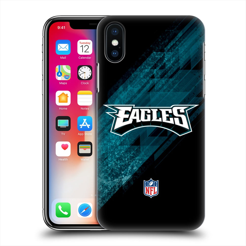 PHILADELPHIA EAGLES（NFL） フィラデルフィアイーグルス - Blur ハード case / Apple iPhoneケース 【公式 / オフィシャル】