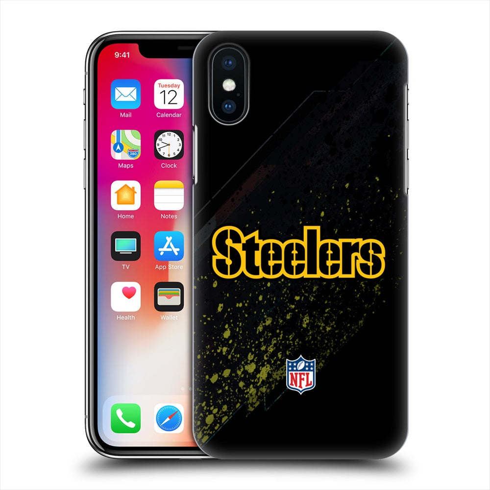 PITTSBURGH STEELERS（NFL） ピッツバーグスティーラーズ - Blur ハード case / Apple iPhoneケース 【公式 / オフィシャル】