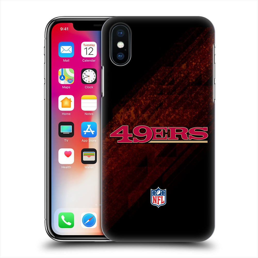 SAN FRANCISCO 49ERS（NFL） ナイナーズ - Blur ハード case / Apple iPhoneケース 【公式 / オフィシャル】