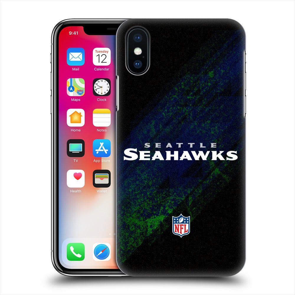 SEATTLE SEAHAWKS（NFL） シアトルシーホークス - Blur ハード case / Apple iPhoneケース 【公式 / オフィシャル】