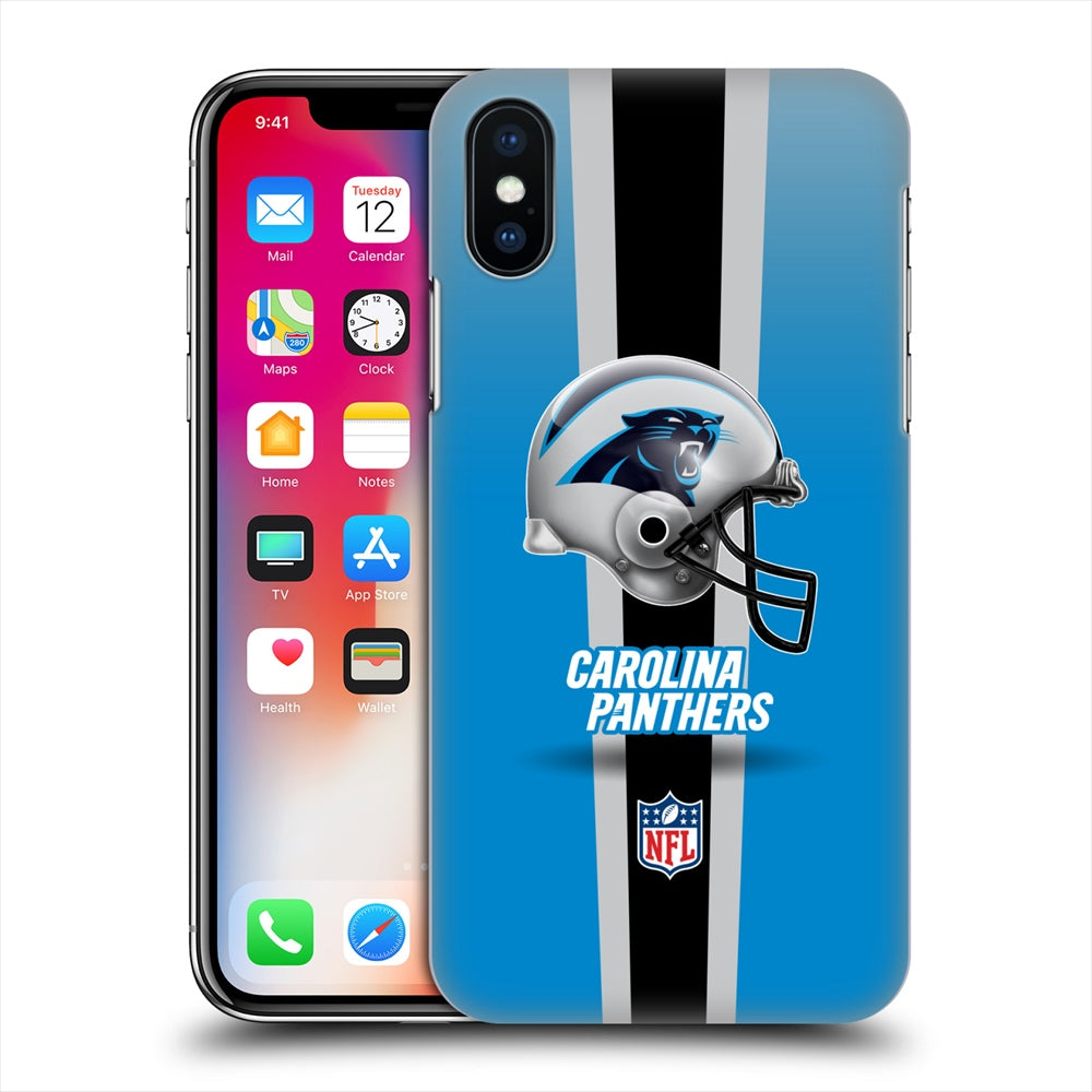 CAROLINA PANTHERS（NFL） カロライナパンサーズ - Helmet ハード case / Apple iPhoneケース 【公式 / オフィシャル】