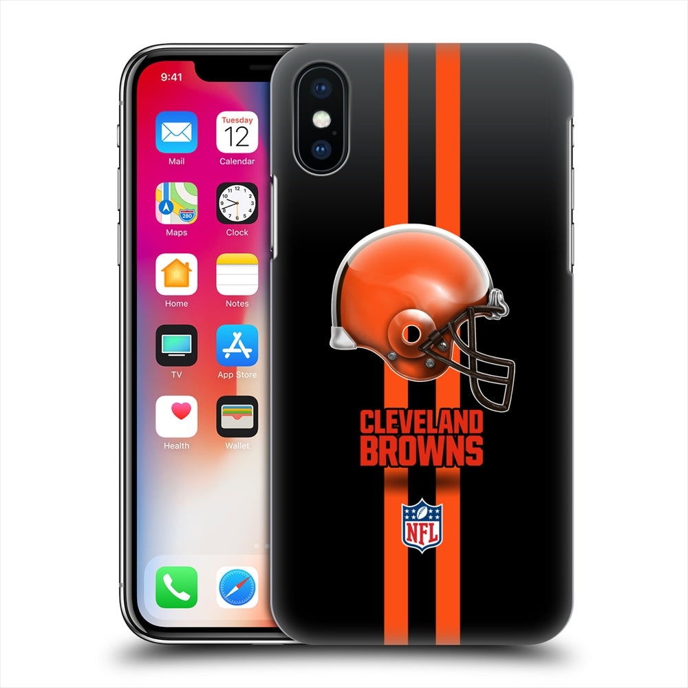 CLEVELAND BROWNS（NFL） クリーブランドブラウンズ - Helmet ハード case / Apple iPhoneケース 【公式 / オフィシャル】