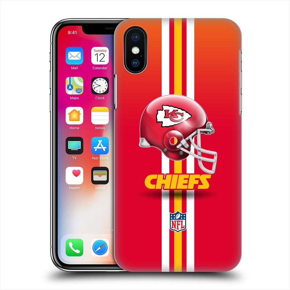 KANSAS CITY CHIEFS（NFL） カンザスシティチーフス - Helmet ハード case / Apple iPhoneケース 【公式 / オフィシャル】