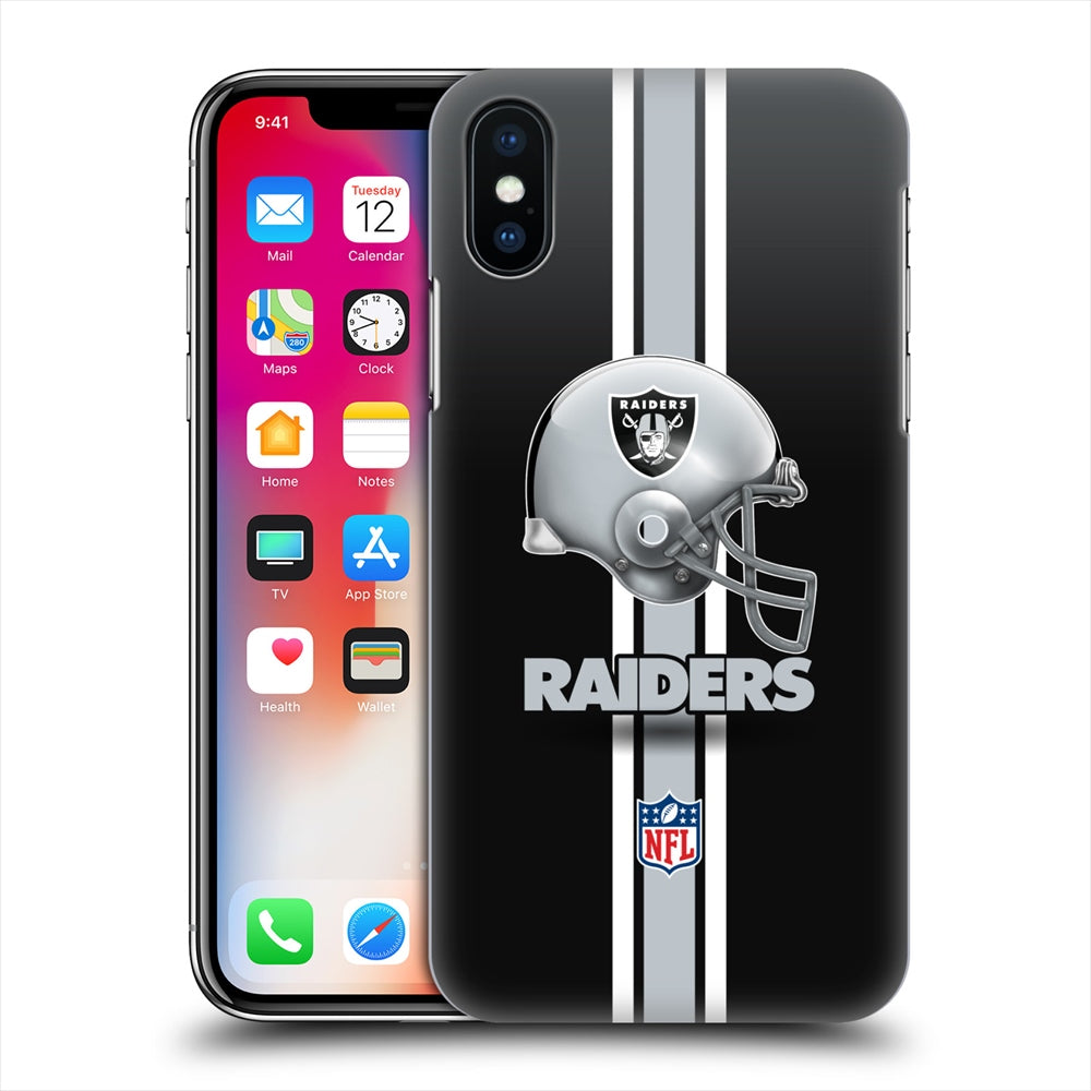 OAKLAND RAIDERS（NFL） オークランドレイダース - Helmet ハード case / Apple iPhoneケース 【公式 / オフィシャル】