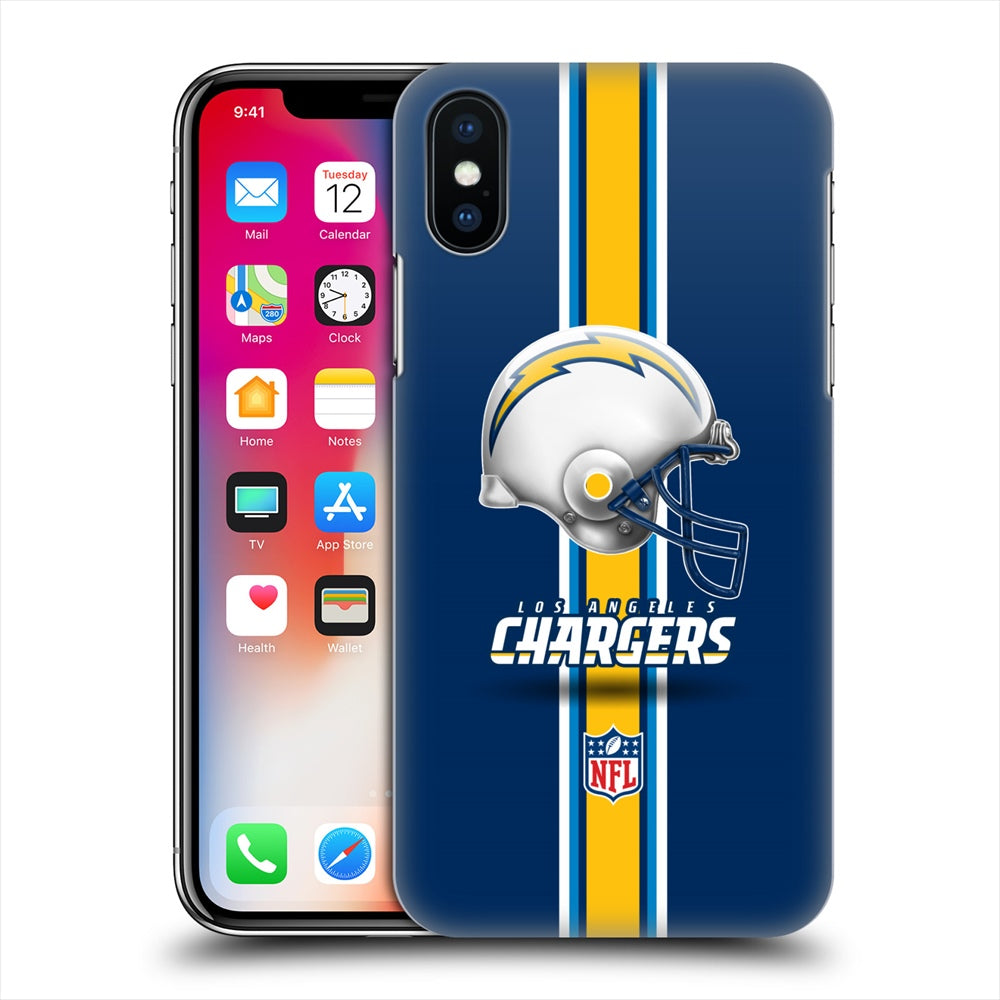 LOS ANGELES CHARGERS（NFL） ロサンゼルスチャージャーズ - Helmet ハード case / Apple iPhoneケース 【公式 / オフィシャル】