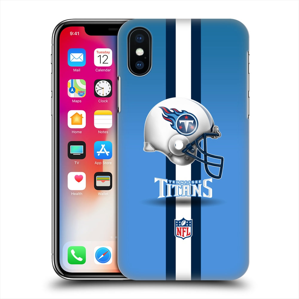 TENNESSEE TITANS（NFL） テネシータイタンズ - Helmet ハード case / Apple iPhoneケース 【公式 / オフィシャル】