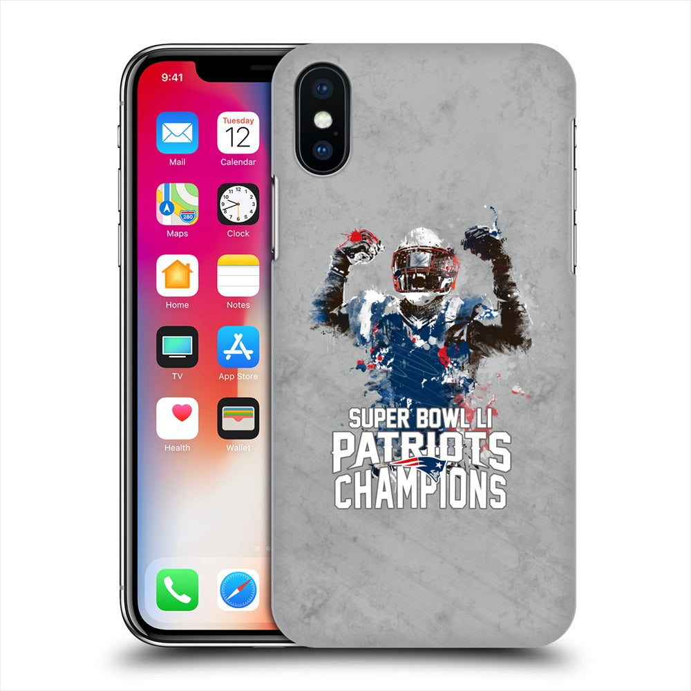 NEW ENGLAND PATRIOTS（NFL） パッツ - New England Patriots 3 ハード case / Apple iPhoneケース 【公式 / オフィシャル】