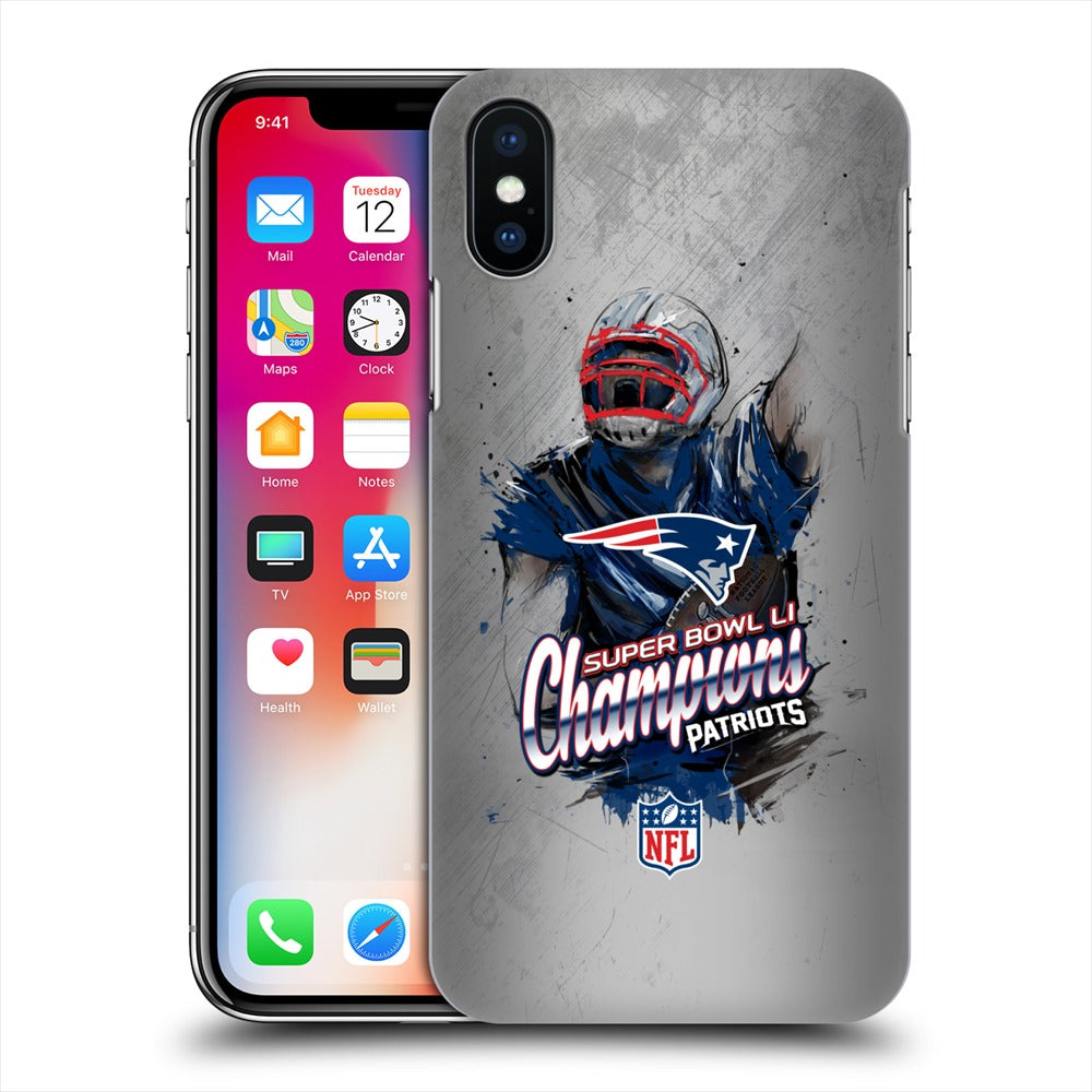 NEW ENGLAND PATRIOTS（NFL） パッツ - New England Patriots 5 ハード case / Apple iPhoneケース 【公式 / オフィシャル】