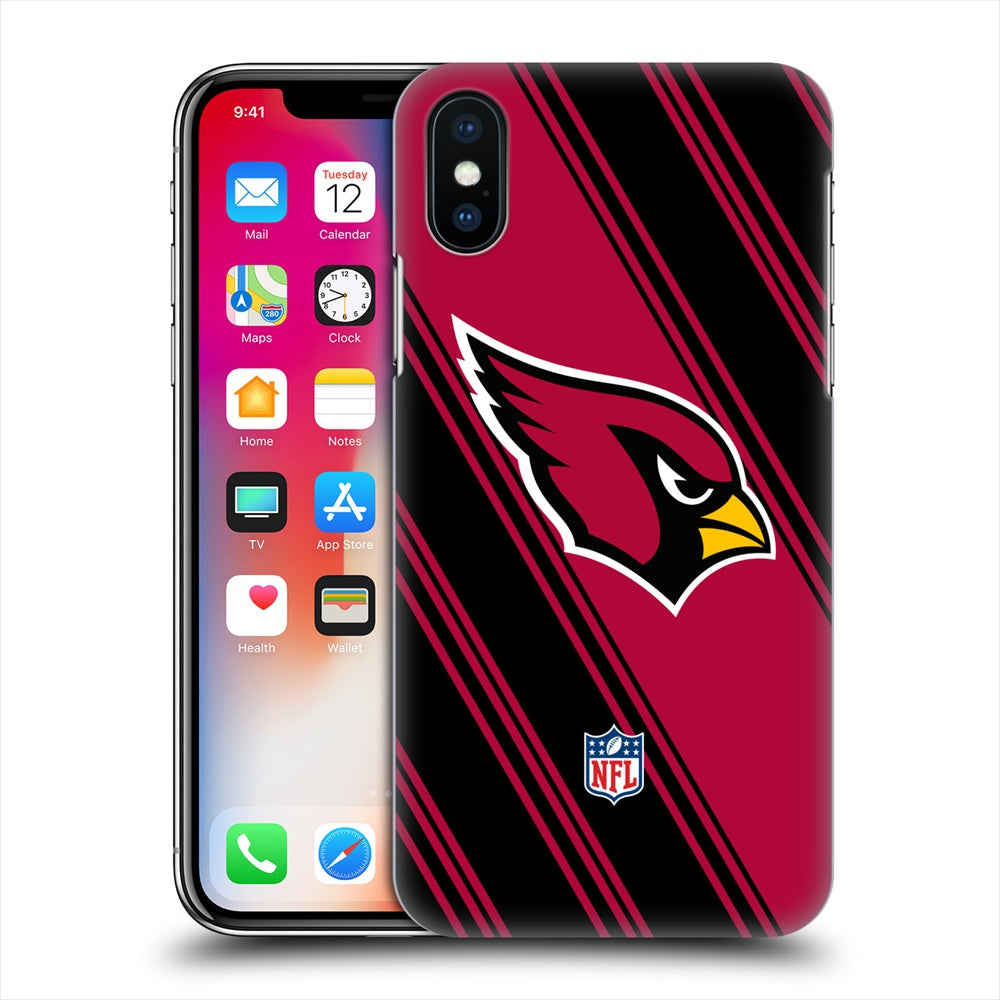 ARIZONA CARDINALS（NFL） アリゾナカージナルス - 2017/18 / Stripes ハード case / Apple iPhoneケース 【公式 / オフィシャル】