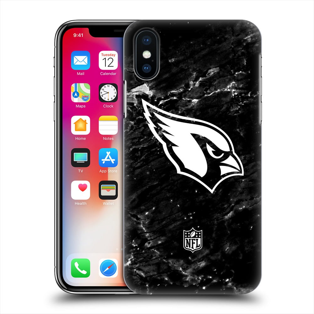 ARIZONA CARDINALS（NFL） アリゾナカージナルス - Marble ハード case / Apple iPhoneケース 【公式 / オフィシャル】