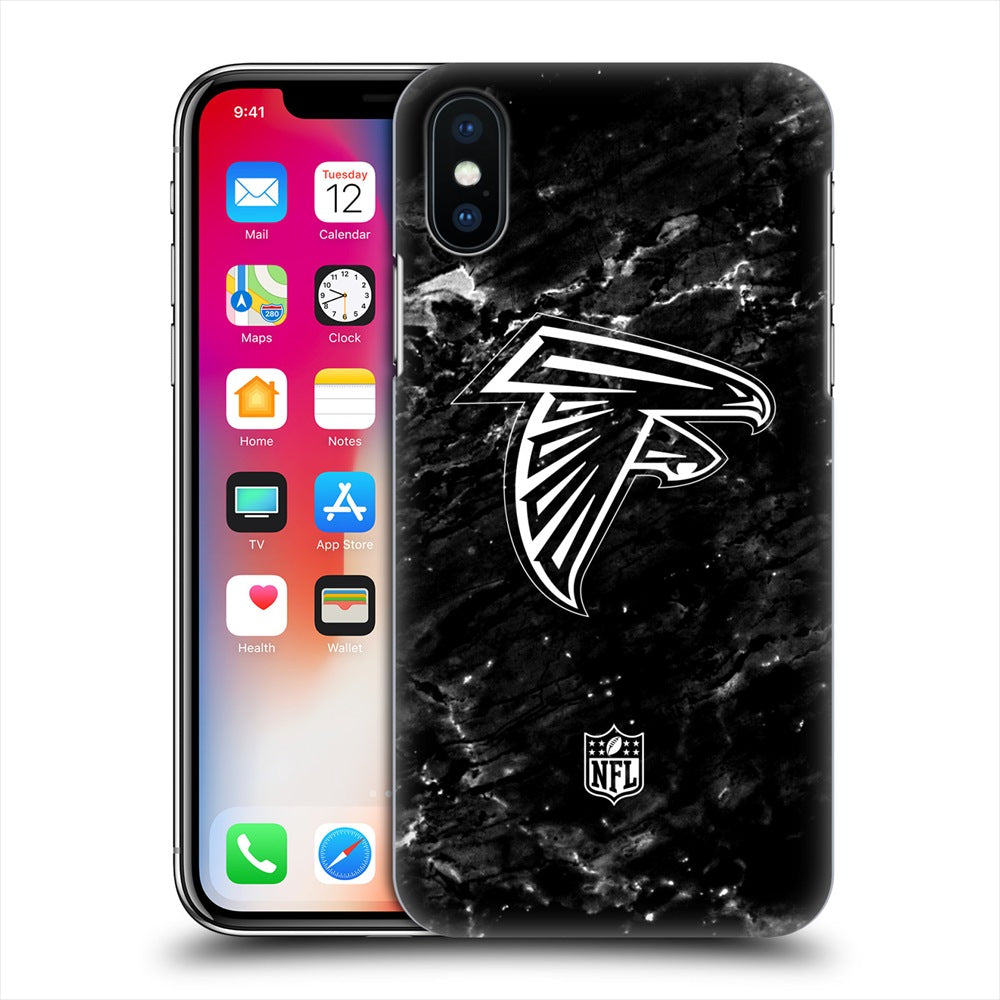 ATLANTA FALCONS（NFL） アトランタファルコンズ - Marble ハード case / Apple iPhoneケース 【公式 / オフィシャル】