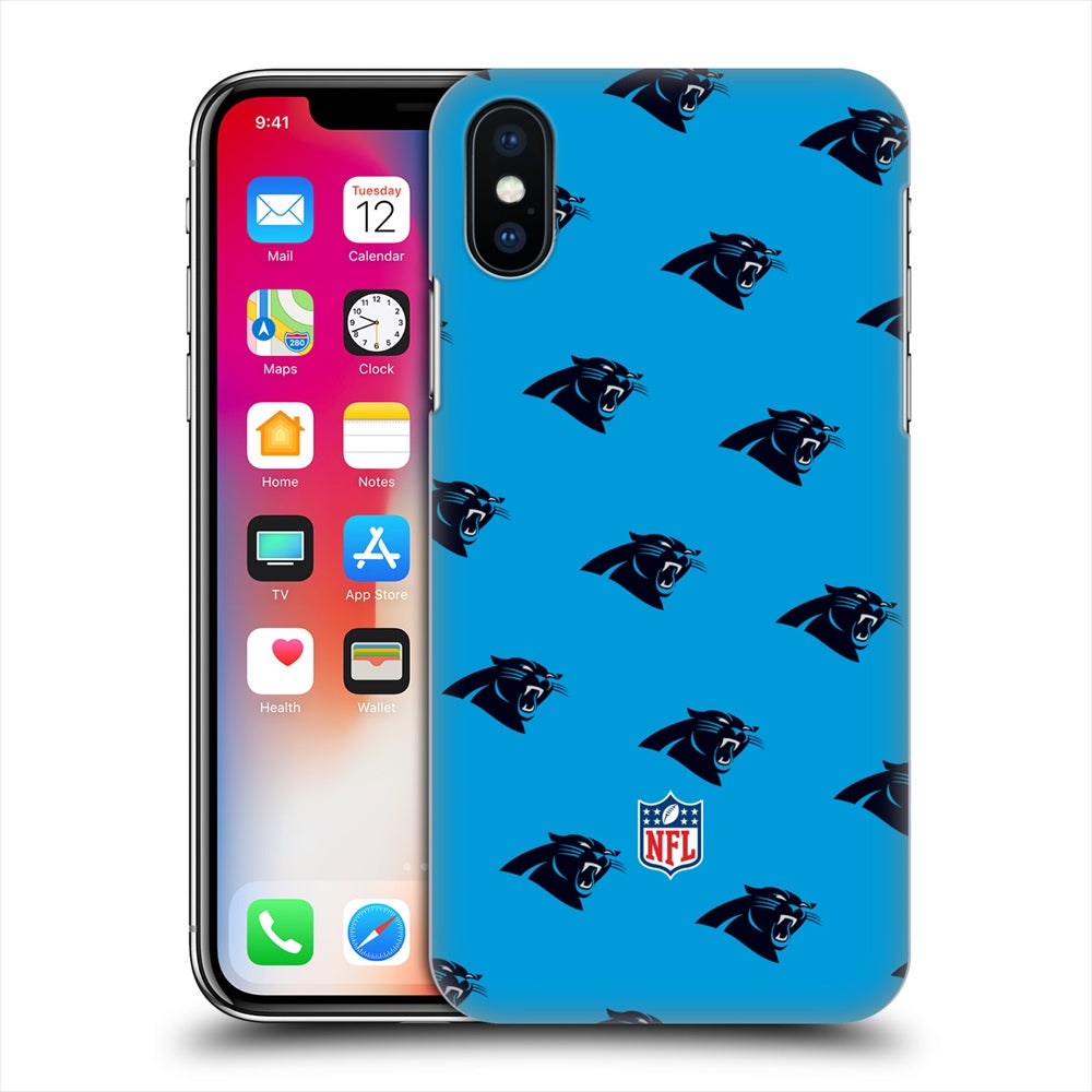 CAROLINA PANTHERS（NFL） カロライナパンサーズ - Patterns ハード case / Apple iPhoneケース 【公式 / オフィシャル】