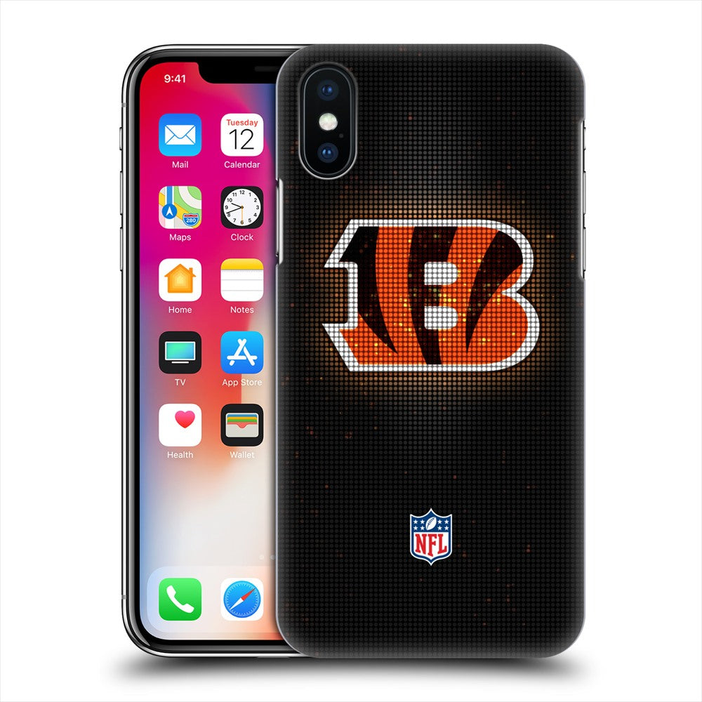 CINCINNATI BENGALS（NFL） シンシナティベンガルズ - LED ハード case / Apple iPhoneケース 【公式 / オフィシャル】