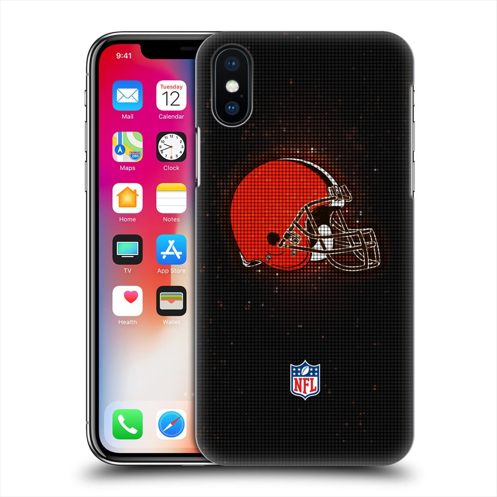 CLEVELAND BROWNS（NFL） クリーブランドブラウンズ - LED ハード case / Apple iPhoneケース 【公式 / オフィシャル】