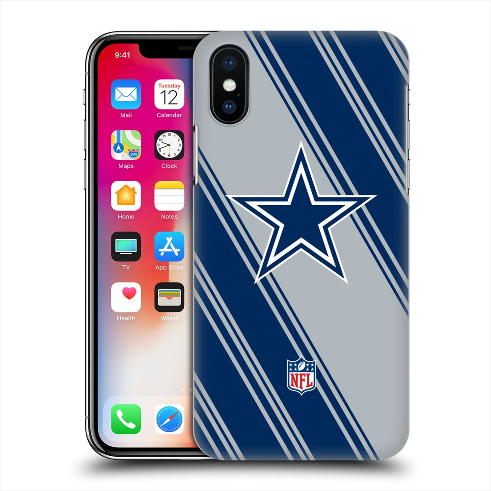 DALLAS COWBOYS（NFL） ダラスカウボーイズ - Stripes ハード case / Apple iPhoneケース 【公式 / オフィシャル】