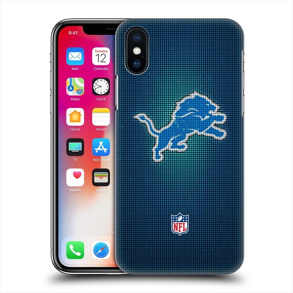 DETROIT LIONS（NFL） デトロイトライオンズ - LED ハード case / Apple iPhoneケース 【公式 / オフィシャル】