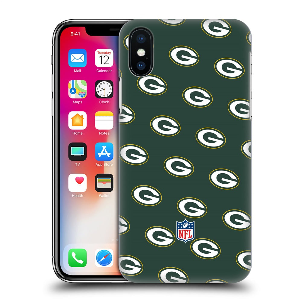 GREEN BAY PACKERS（NFL） グリーンベイパッカーズ - Patterns ハード case / Apple iPhoneケース 【公式 / オフィシャル】