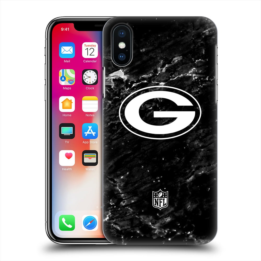 GREEN BAY PACKERS（NFL） グリーンベイパッカーズ - Marble ハード case / Apple iPhoneケース 【公式 / オフィシャル】