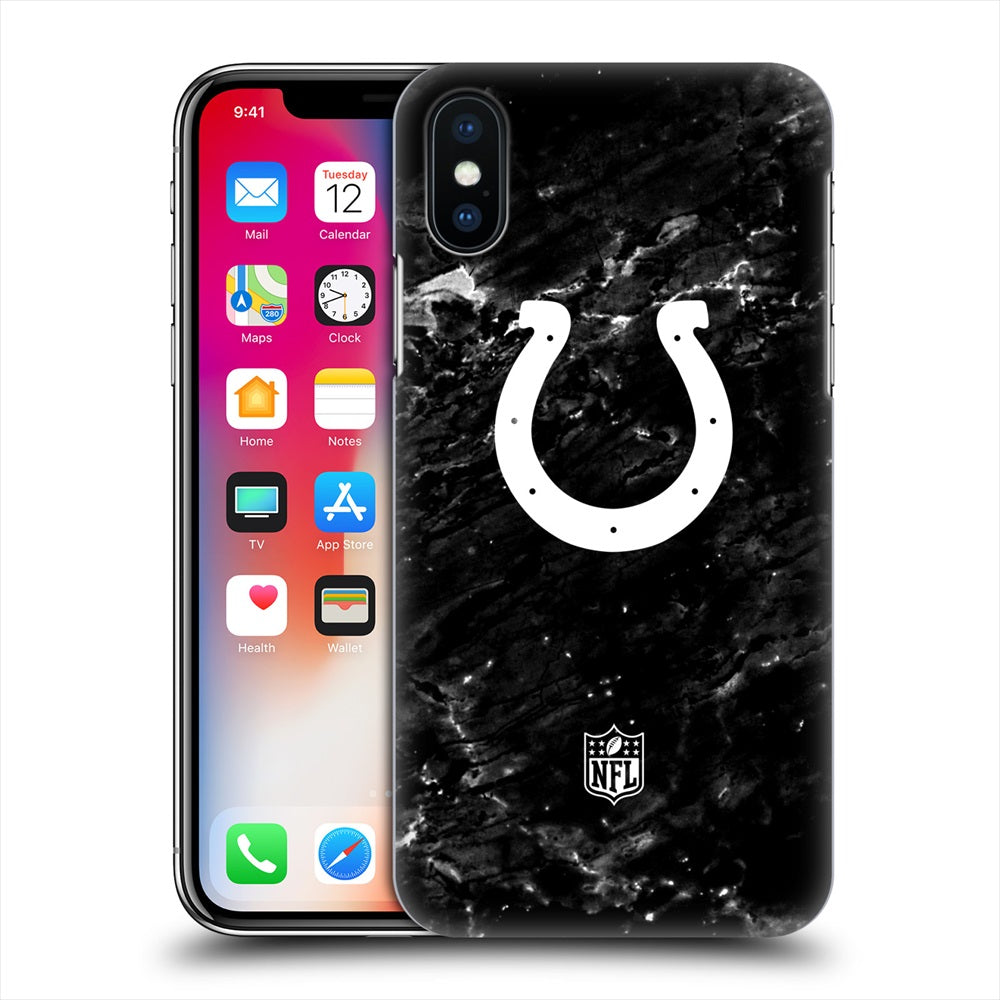 INDIANAPOLIS COLTS（NFL） インディアナポリスコルツ - Marble ハード case / Apple iPhoneケース 【公式 / オフィシャル】