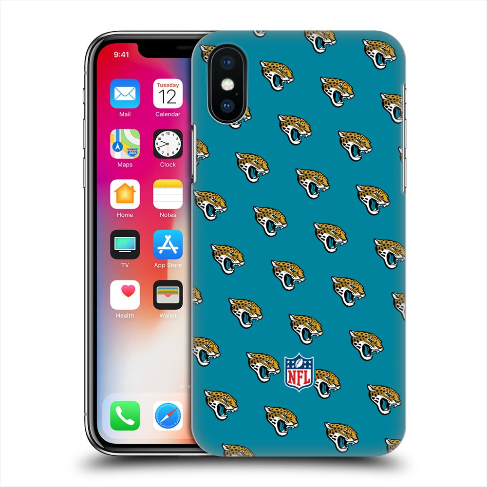 JACKSONVILLE JAGUARS（NFL） ジャクソンビルジャガーズ - Patterns ハード case / Apple iPhoneケース 【公式 / オフィシャル】