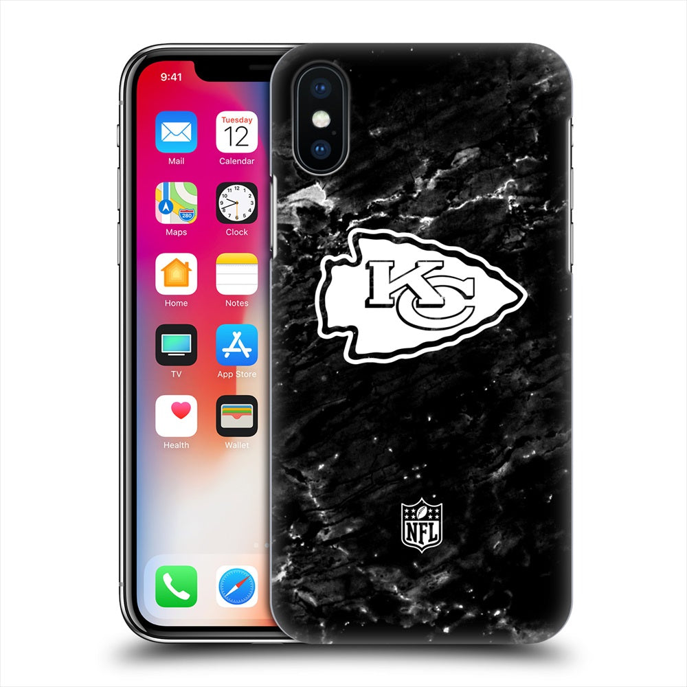 KANSAS CITY CHIEFS（NFL） カンザスシティチーフス - Marble ハード case / Apple iPhoneケース 【公式 / オフィシャル】