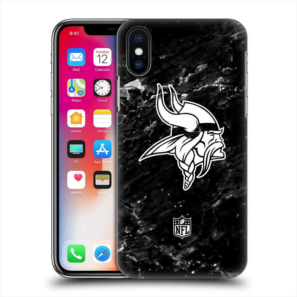 MINNESOTA VIKINGS（NFL） ミネソタバイキングス - Marble ハード case / Apple iPhoneケース 【公式 / オフィシャル】