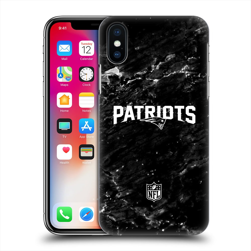 NEW ENGLAND PATRIOTS（NFL） パッツ - Marble ハード case / Apple iPhoneケース 【公式 / オフィシャル】