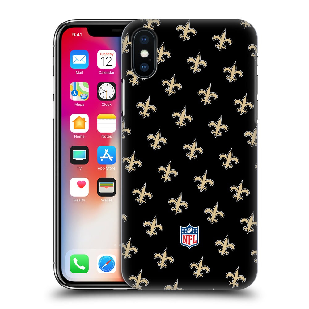 NEW ORLEANS SAINTS（NFL） ニューオーリンズセインツ - Patterns ハード case / Apple iPhoneケース 【公式 / オフィシャル】