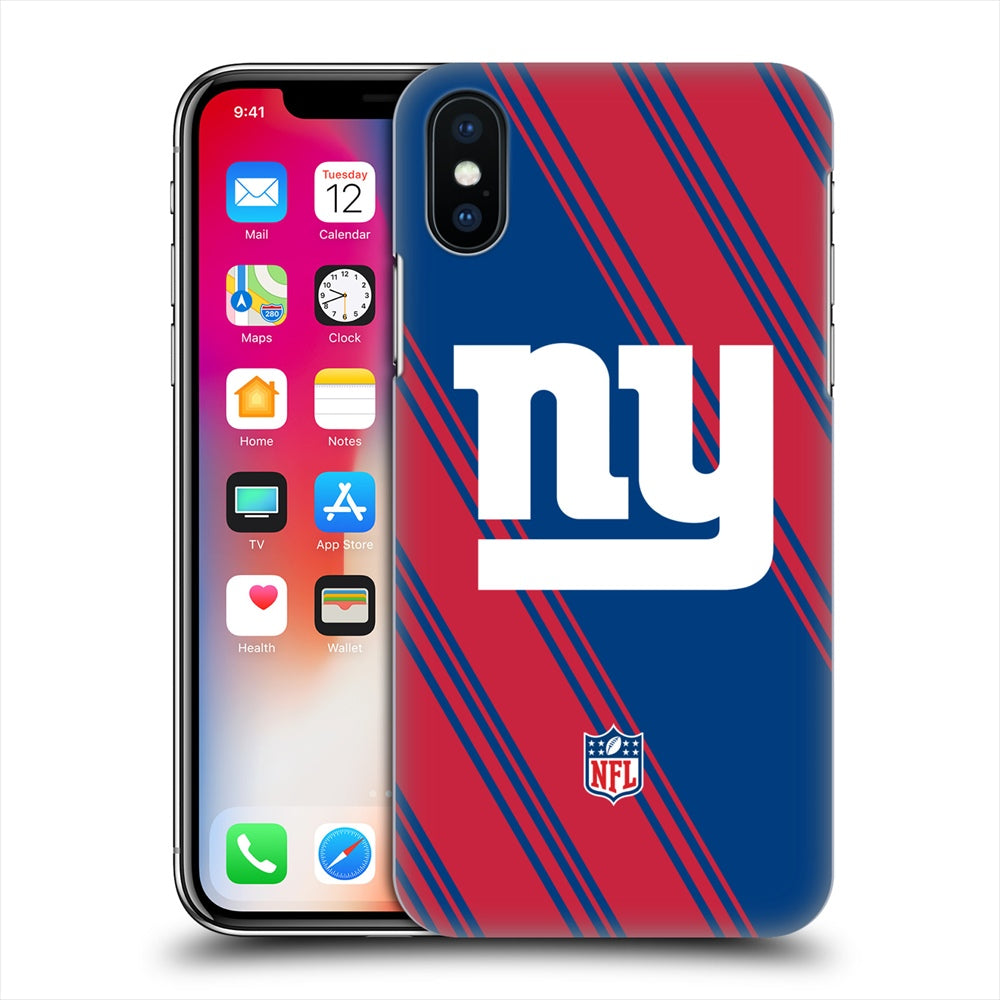 NEW YORK GIANTS（NFL） ニューヨークジャイアンツ - Stripes ハード case / Apple iPhoneケース 【公式 / オフィシャル】