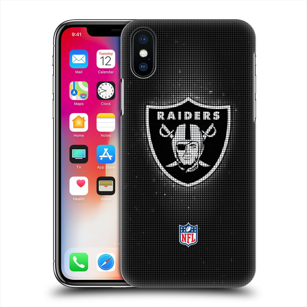 OAKLAND RAIDERS（NFL） オークランドレイダース - LED ハード case / Apple iPhoneケース 【公式 / オフィシャル】