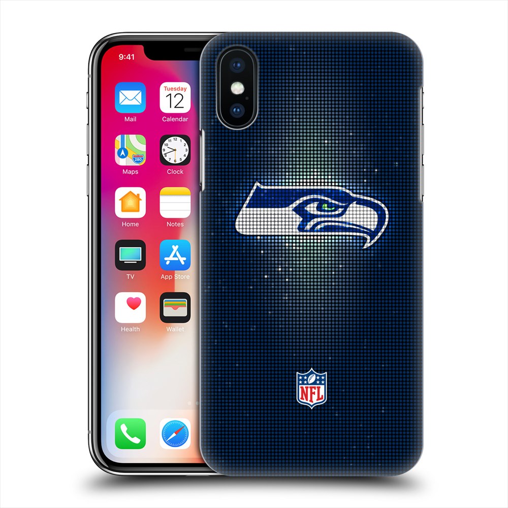 SEATTLE SEAHAWKS（NFL） シアトルシーホークス - LED ハード case / Apple iPhoneケース 【公式 / オフィシャル】