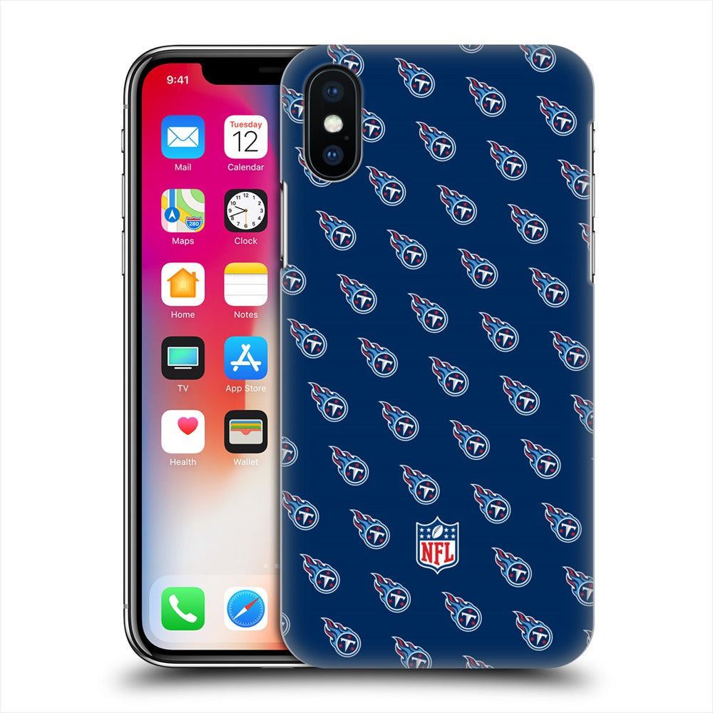 TENNESSEE TITANS（NFL） テネシータイタンズ - Patterns ハード case / Apple iPhoneケース 【公式 / オフィシャル】