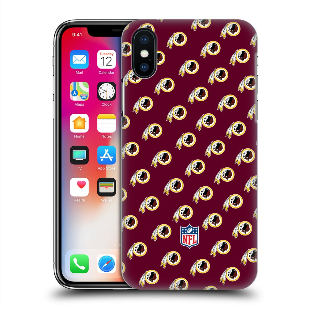 WASHINGTON REDSKINS（NFL） ワシントンレッドスキンズ - Patterns ハード case / Apple iPhoneケース 【公式 / オフィシャル】