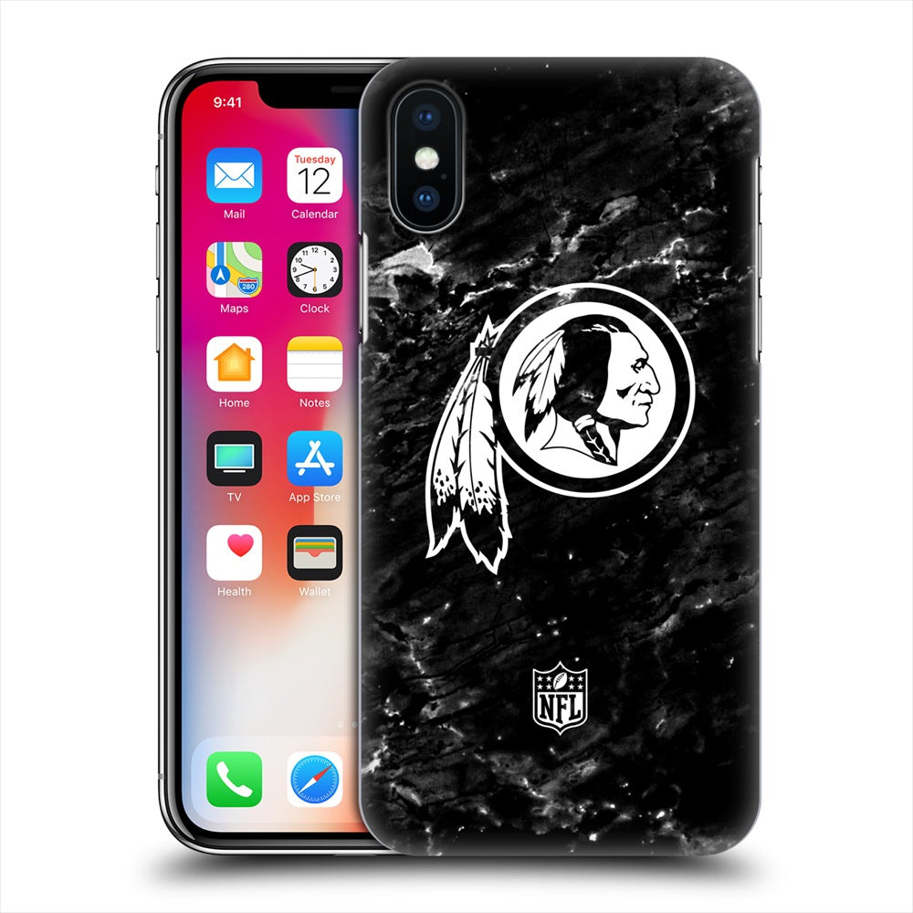 WASHINGTON REDSKINS（NFL） ワシントンレッドスキンズ - Marble ハード case / Apple iPhoneケース 【公式 / オフィシャル】