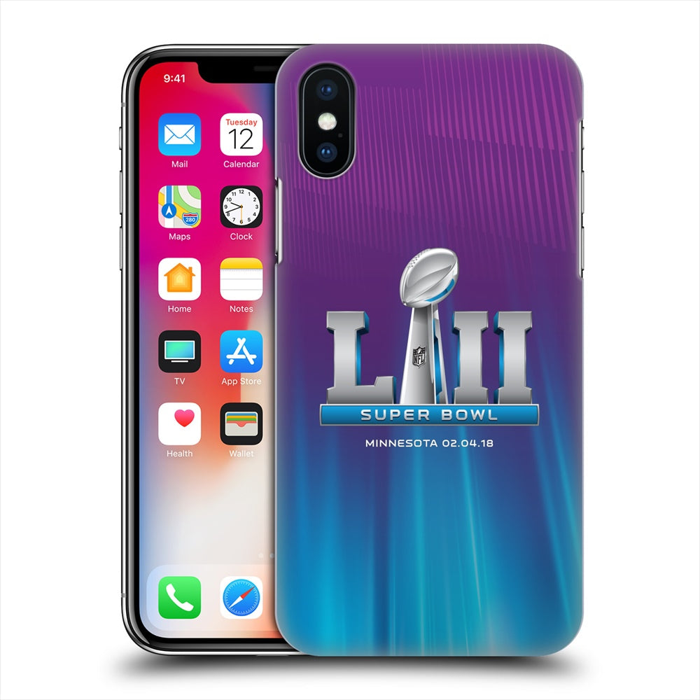 MINNESOTA VIKINGS（NFL） ミネソタバイキングス - Northern Lights Glow 2 ハード case / Apple iPhoneケース 【公式 / オフィシャル】