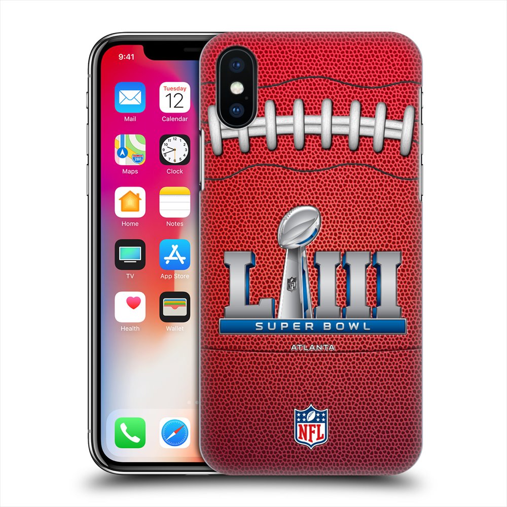 ATLANTA FALCONS（NFL） アトランタファルコンズ - Super Bowl LIII / Football ハード case / Apple iPhoneケース 【公式 / オフィシャル】